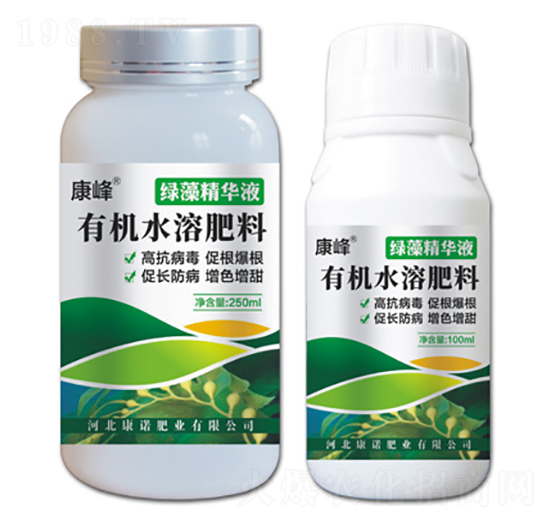 有機水溶肥料-綠藻精華液-康諾肥業(yè)