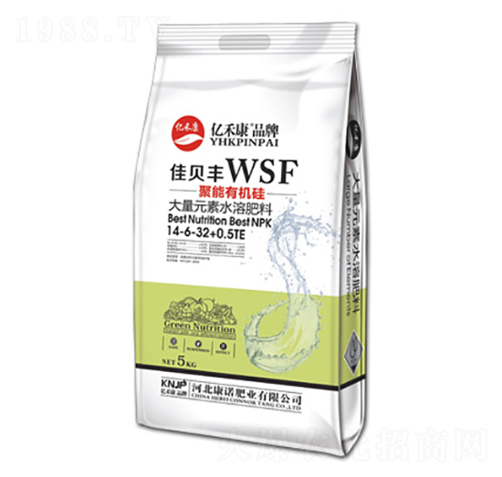 聚能有機(jī)硅大量元素水溶肥料14-6-32+0.5TE-億禾康-康諾肥業(yè)