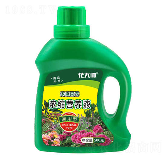 通用型家庭園藝濃縮營養(yǎng)液-花大帥-綠沃肥業(yè)