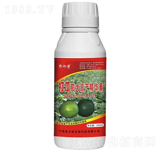 打瓜膨大高產(chǎn)精華素-郭師傅-立信生物