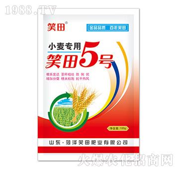 小麥專用肥-笑田5號-笑田