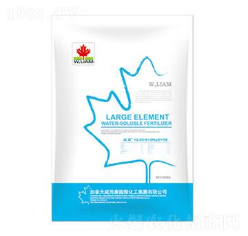大量元素水溶肥12-45-6+2MgO+TE-威而廉