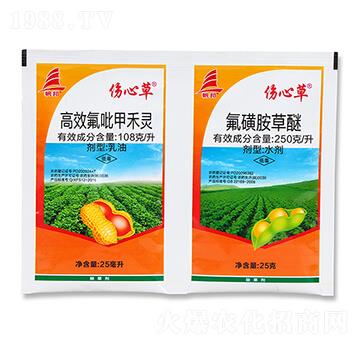 108克每升高效氟吡甲禾靈+250克每升氟磺胺草醚-傷心草-喜豐收