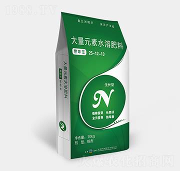 生長型大量元素水溶肥料25-12-13-果年豐-新維生物