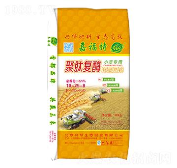 聚肽復(fù)酶小麥專(zhuān)用摻混肥18-25-8-嘉福特