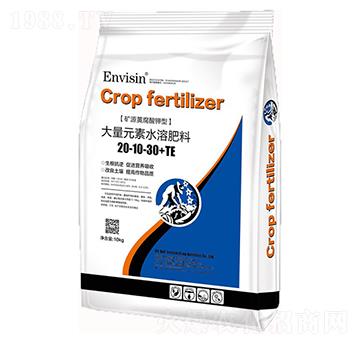 高鉀型礦源黃腐酸鉀型大量元素水溶肥20-10-30+TE-多弗恩維素