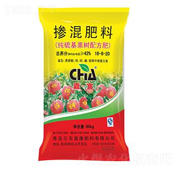 純硫基果樹(shù)配方摻混肥料16-6-20-嘉宜-三農(nóng)富康
