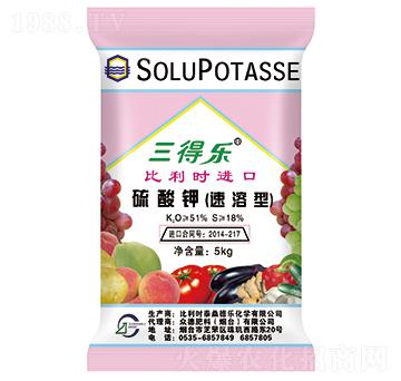 比利時(shí)進(jìn)口速溶硫酸鉀-三得樂-眾德肥料