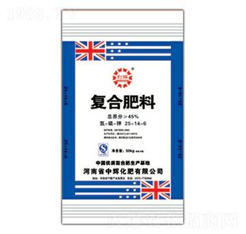 復合肥料25-14-6-創(chuàng)輝-中輝化肥