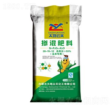 玉米專(zhuān)用摻混肥料26-15-12-大地云天