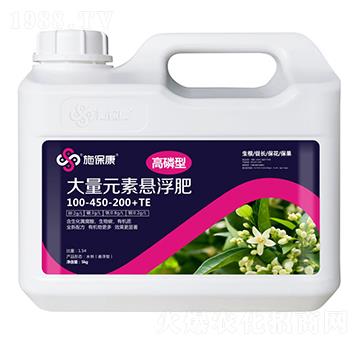 高磷型大量元素懸浮肥100-450-200+TE-施?？? width=