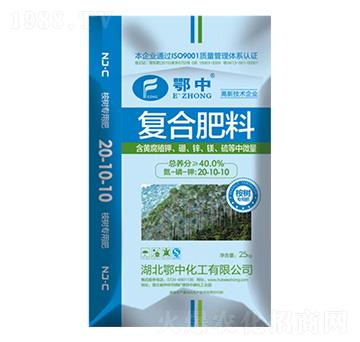 鄂中復合肥桉樹專用肥20-10-10-鄂中肥業(yè)