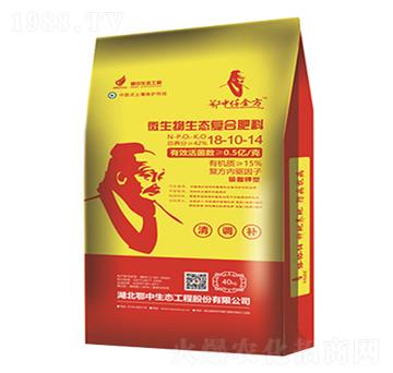 硫酸鉀型微生物生態(tài)復合肥料18-10-14-鄂中肥業(yè)