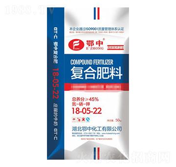 常規(guī)復合肥料18-05-22-鄂中肥業(yè)