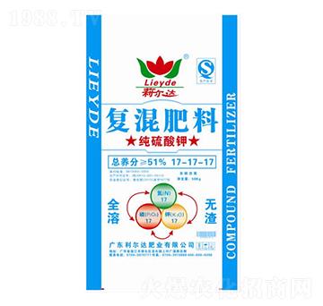 穩(wěn)定性控釋型純硫酸鉀復混肥料17-17-17-利爾達肥業(yè)