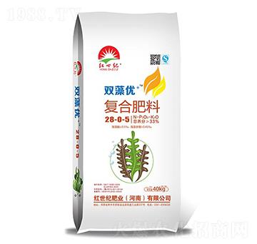 雙藻優(yōu)+復(fù)合肥料28-0-5-紅世紀