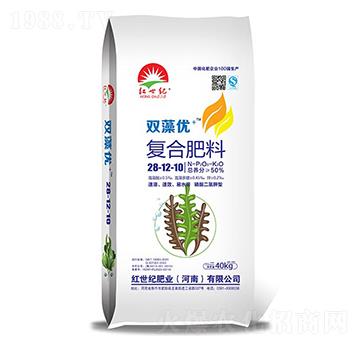 雙藻優(yōu)+復(fù)合肥料28-12-10-紅世紀