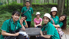 小伙伴徜徉山水間，感受清風(fēng)徐來！